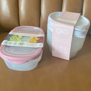 Farberware and CWC Plastic Container Sets - NEW